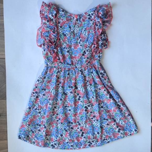 4T Floral Dress Picapino - Picture 2 of 10